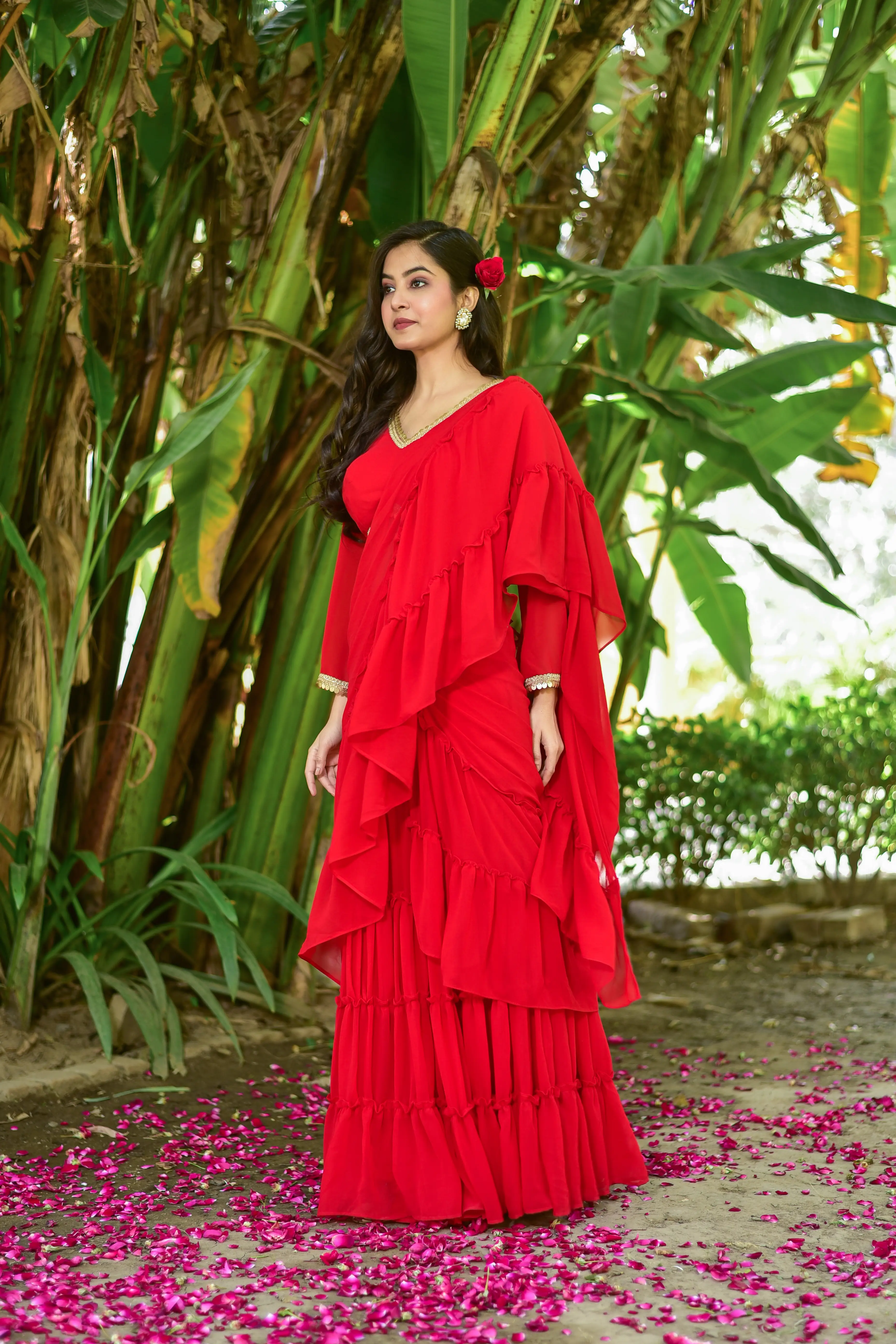 SJ0065__REGAL_RED_GEORGETTE_3